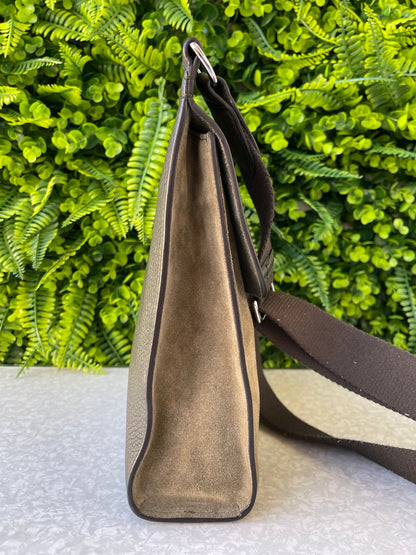 Mulberry Crossbody de Couro e Camurça