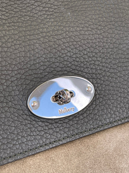 Mulberry Crossbody de Couro e Camurça