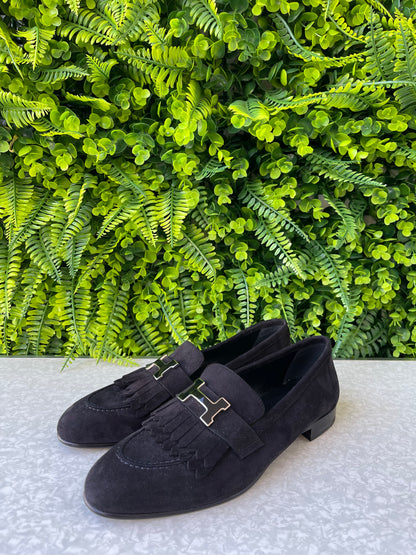 Mocassim Hermes Preto