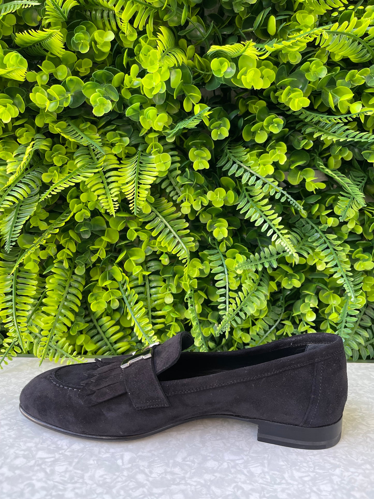Mocassim Hermes Preto