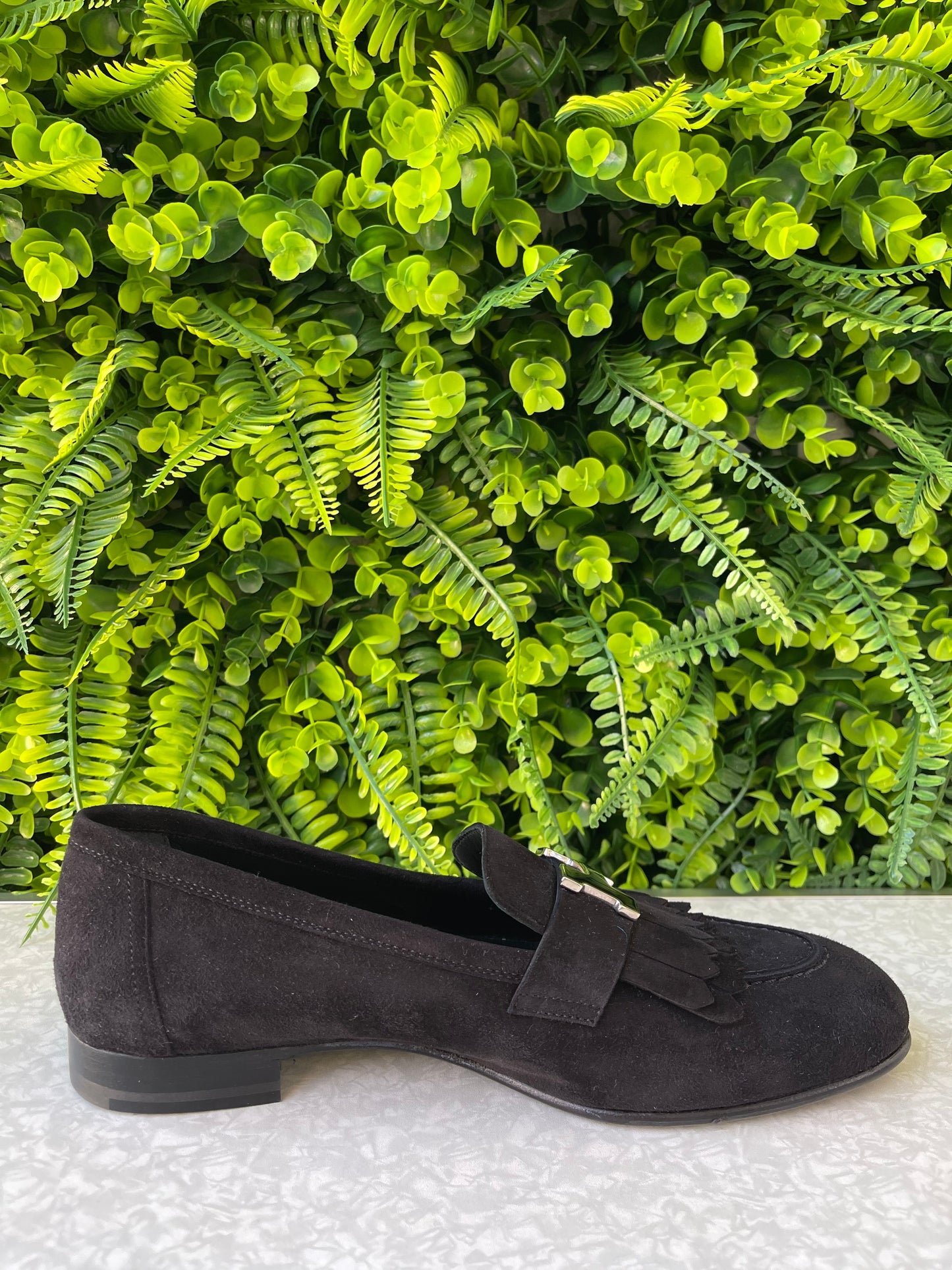 Mocassim Hermes Preto