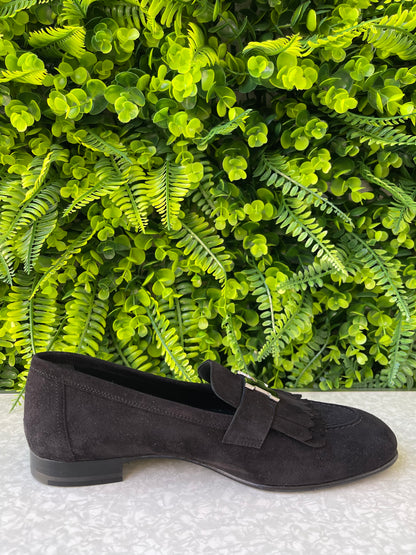 Mocassim Hermes Preto