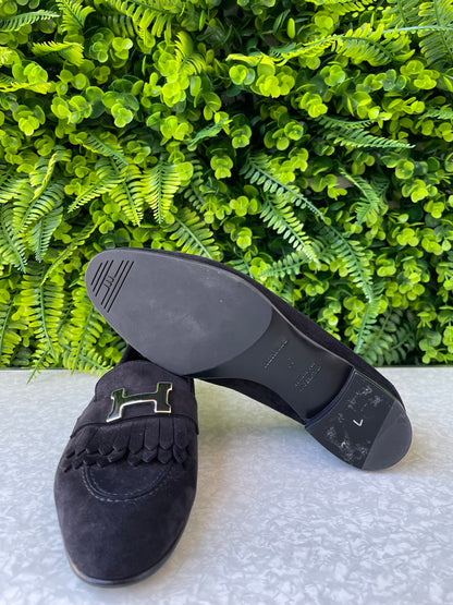 Mocassim Hermes Preto