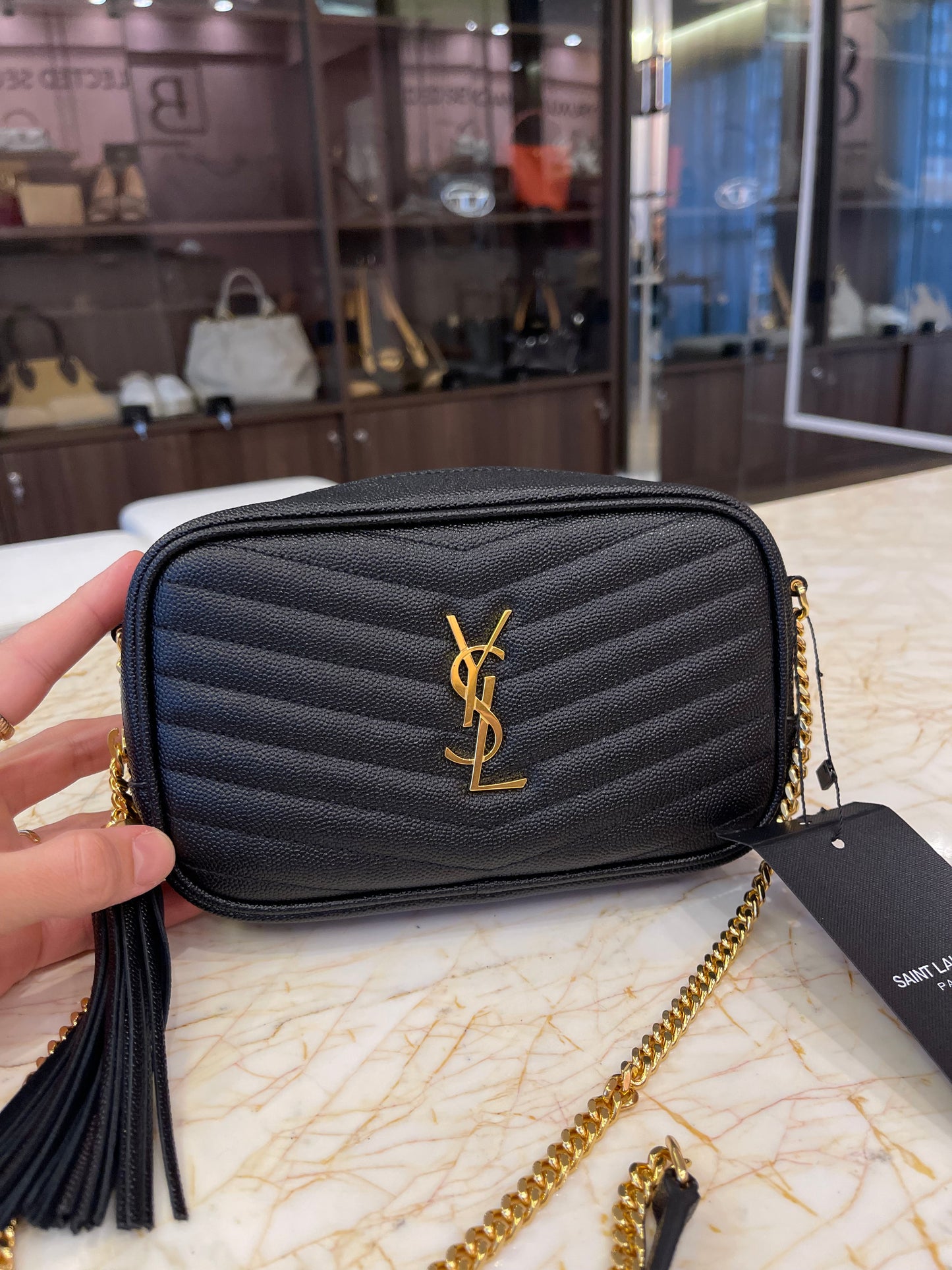 Saint Laurent Mini Lou Camera Bag