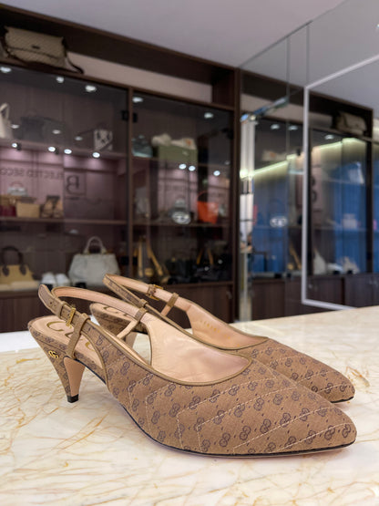Sapato Gucci Pumps Slingback