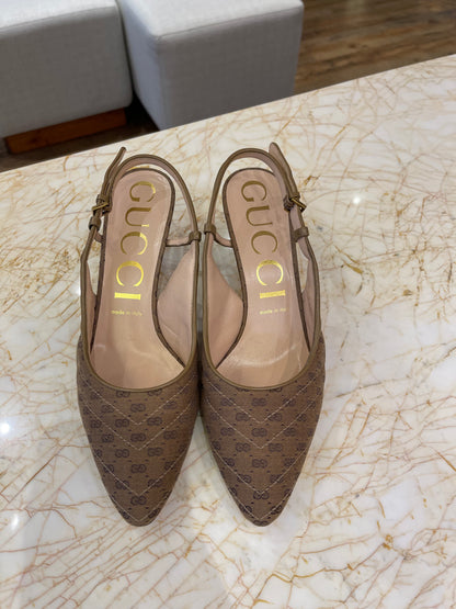 Sapato Gucci Pumps Slingback
