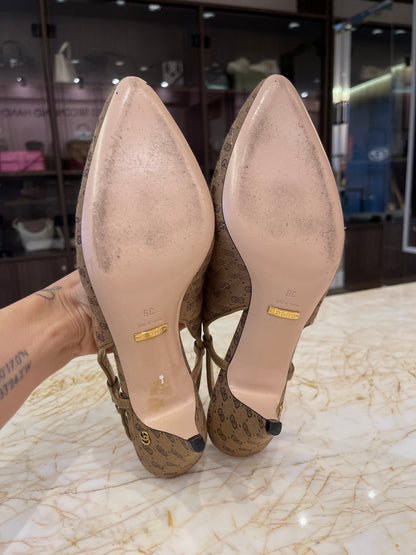 Sapato Gucci Pumps Slingback