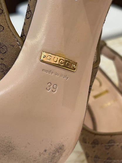 Sapato Gucci Pumps Slingback