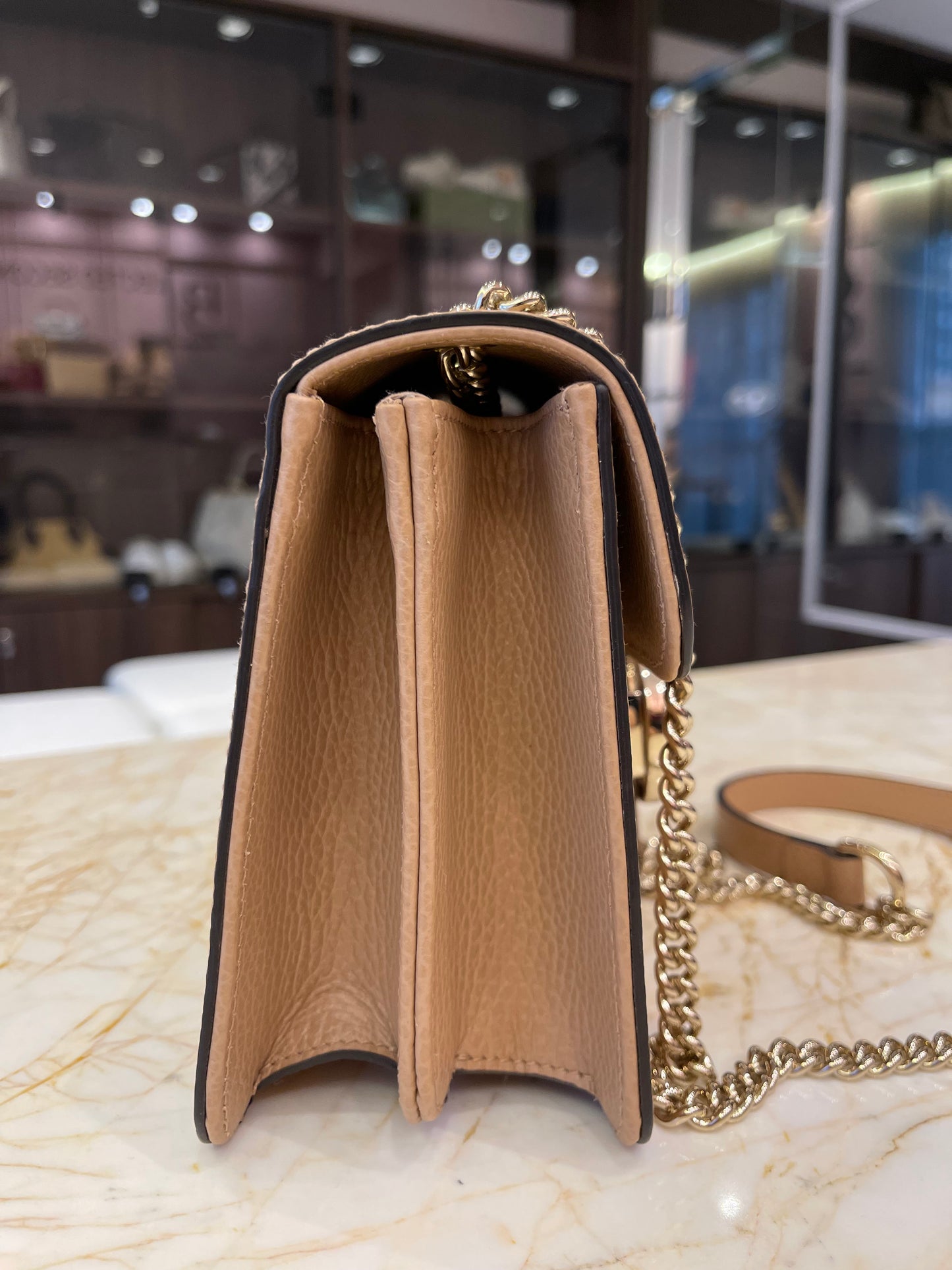 Gucci Interlocking G Small Nude