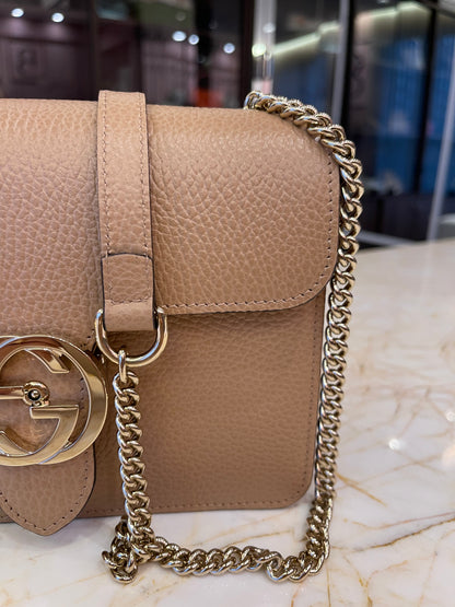 Gucci Interlocking G Small Nude