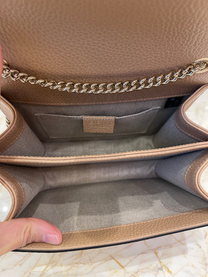 Gucci Interlocking G Small Nude