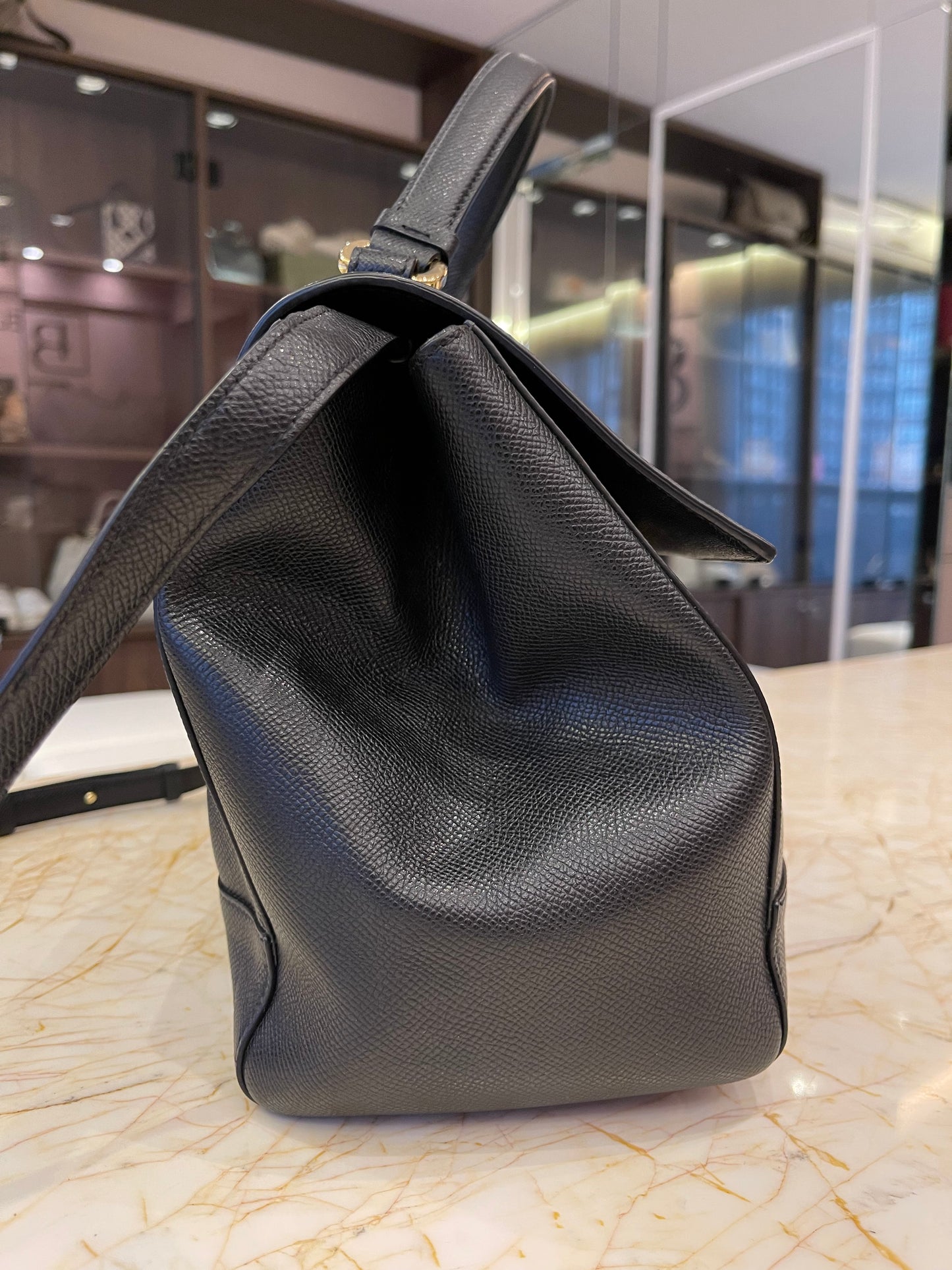 Salvatore Ferragamo Carrie Vara Bow Top Handle
