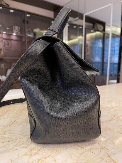 Salvatore Ferragamo Carrie Vara Bow Top Handle