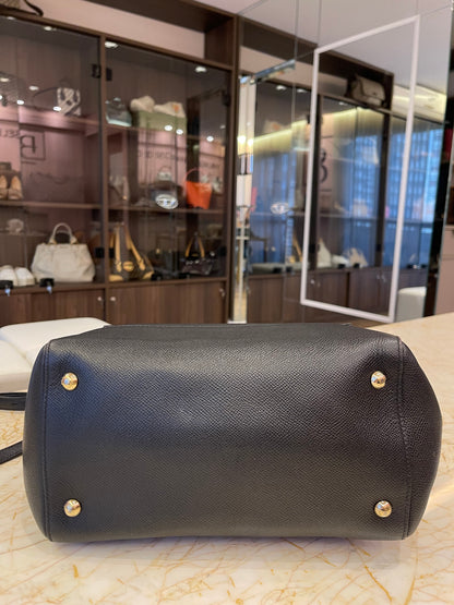 Salvatore Ferragamo Carrie Vara Bow Top Handle