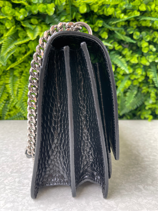 Saint Laurent Croco Sunset Preta