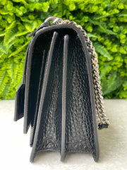 Saint Laurent Croco Sunset Preta