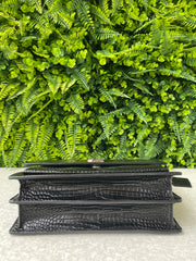 Saint Laurent Croco Sunset Preta