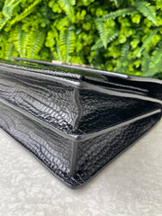 Saint Laurent Croco Sunset Preta