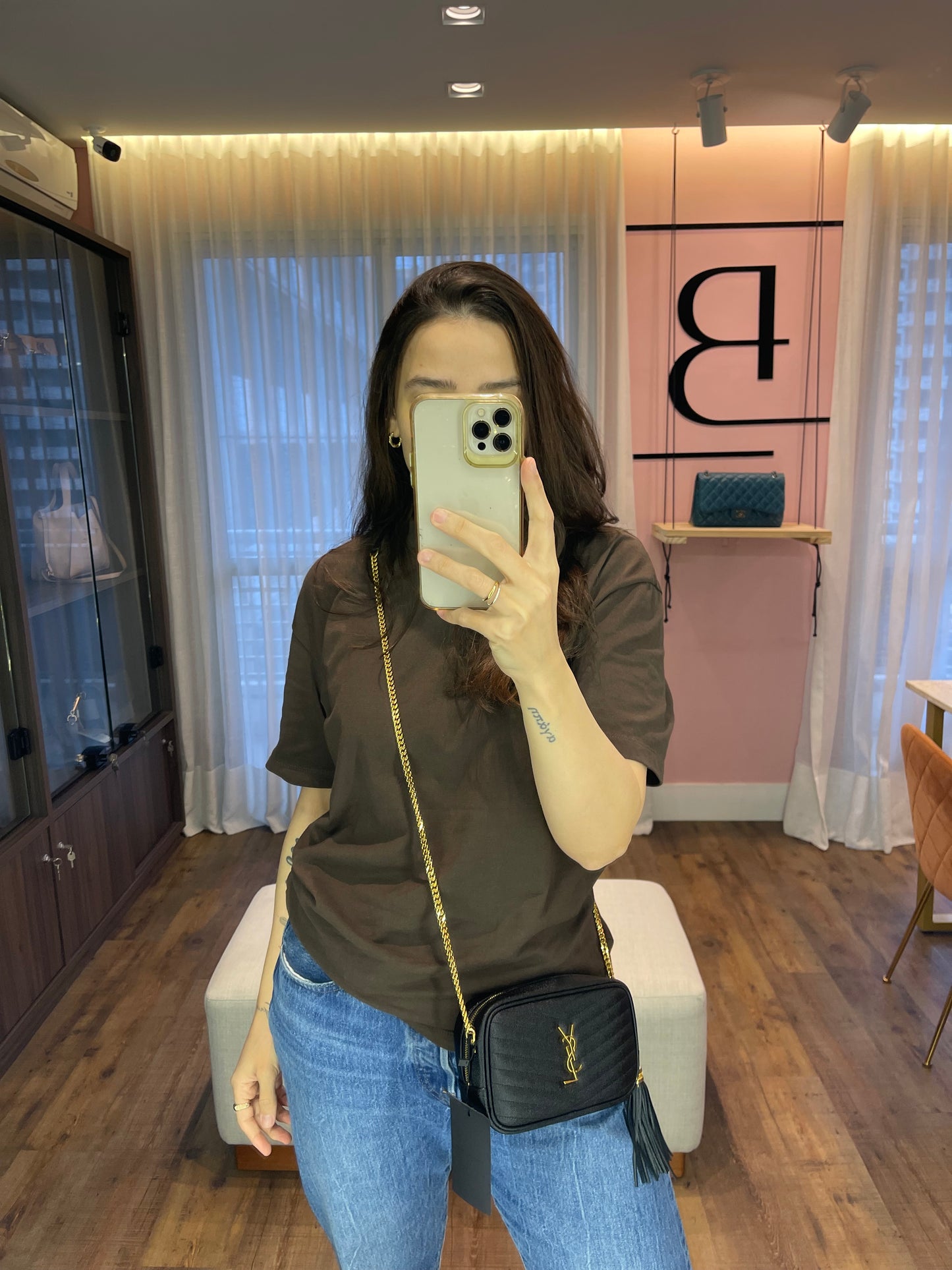 Saint Laurent Mini Lou Camera Bag