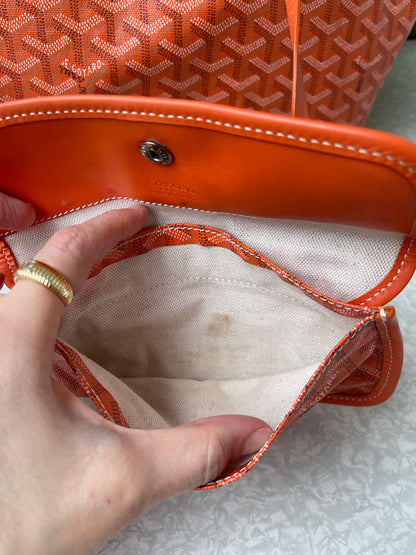 Goyard St Louis Goyardine GM Laranja