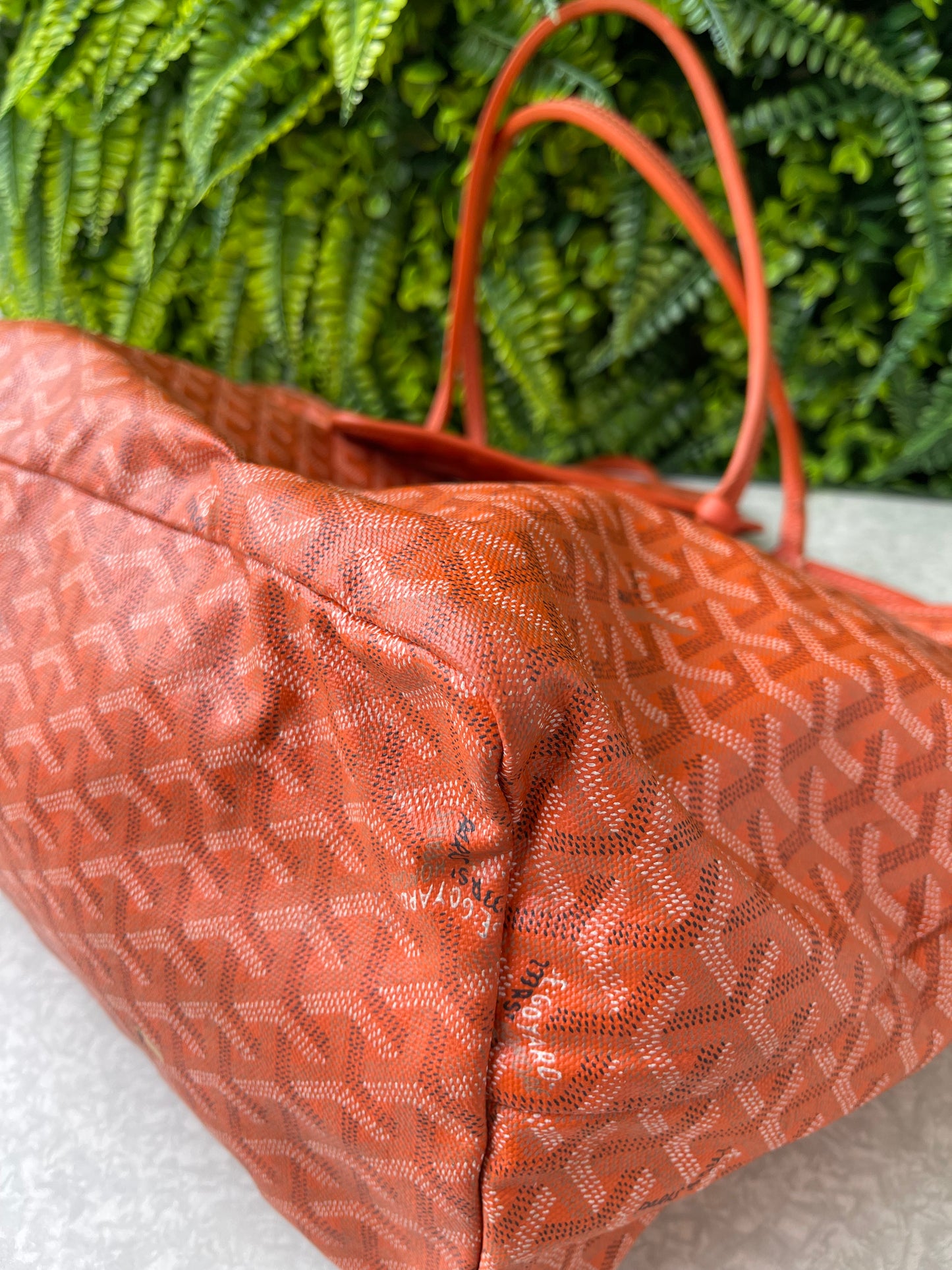Goyard St Louis Goyardine GM Laranja