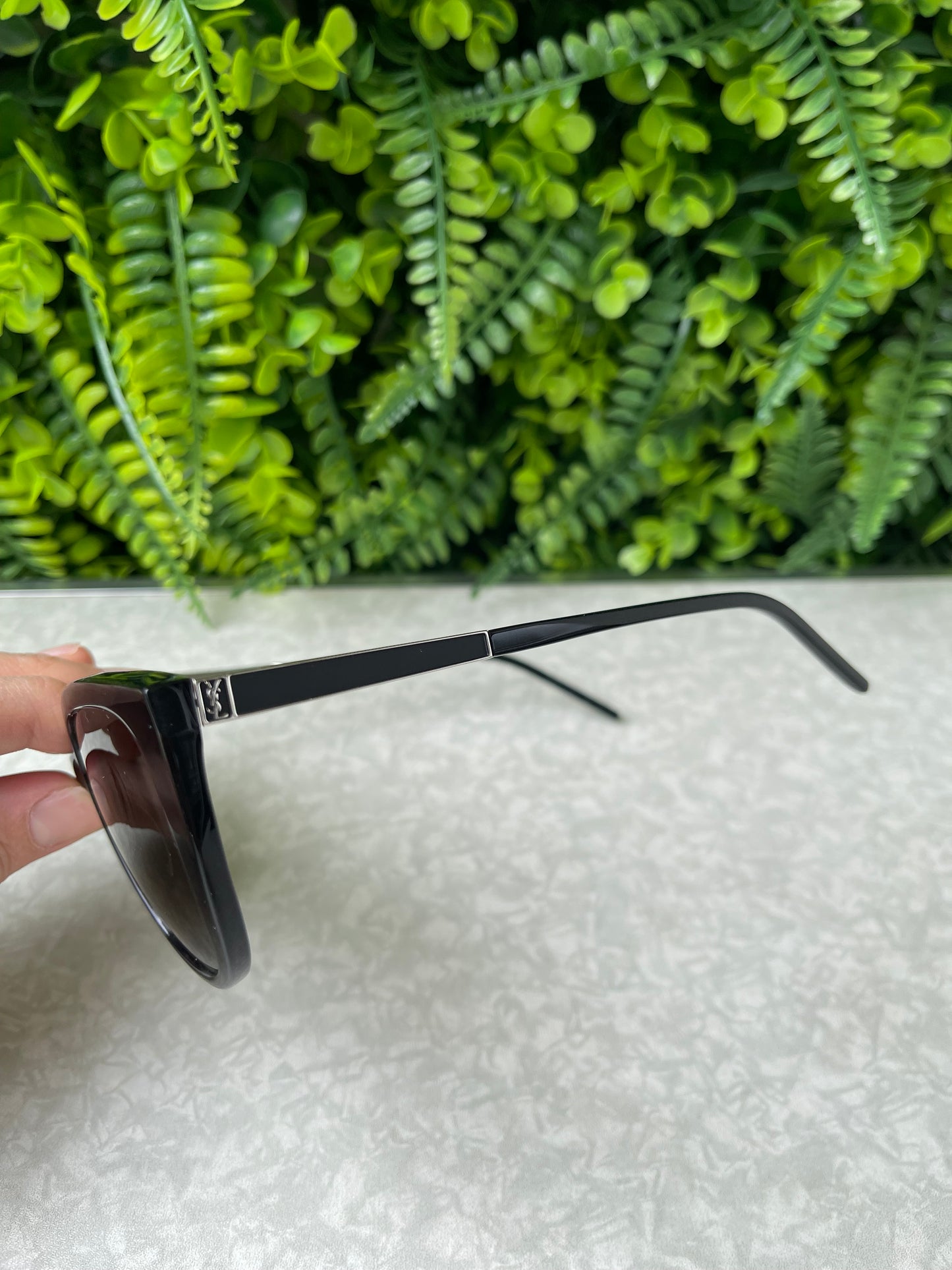 Óculos de Sol Saint Laurent SL M 70 Preto