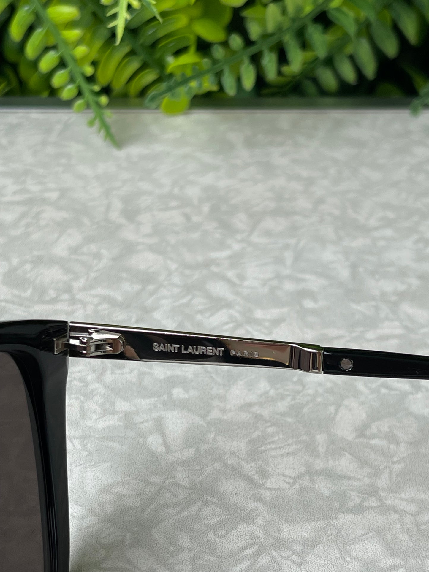 Óculos de Sol Saint Laurent SL M 70 Preto