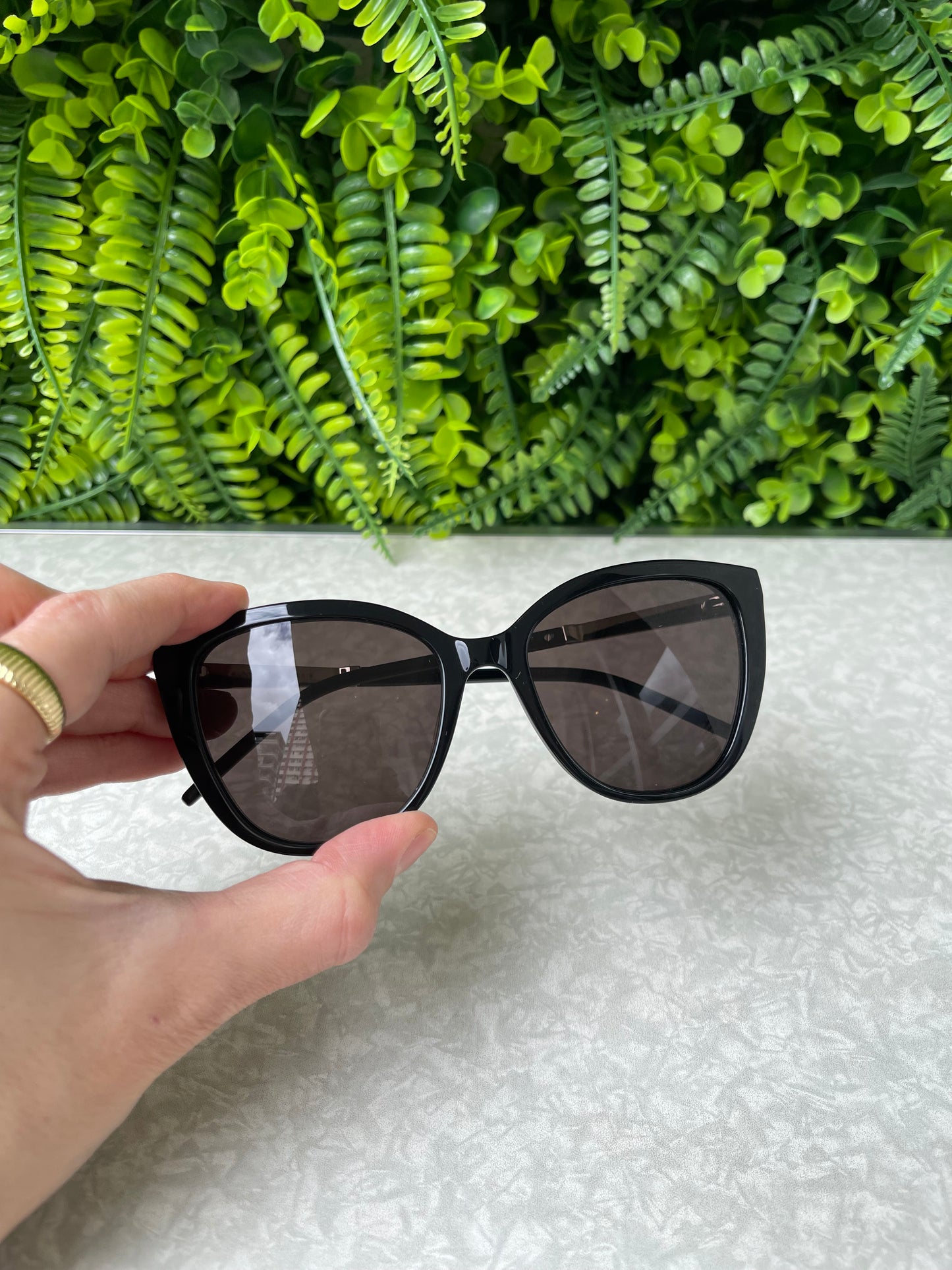 Óculos de Sol Saint Laurent SL M 70 Preto