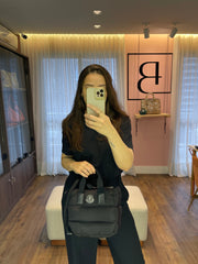 Moncler Caradoc Mini Matelassê Preta