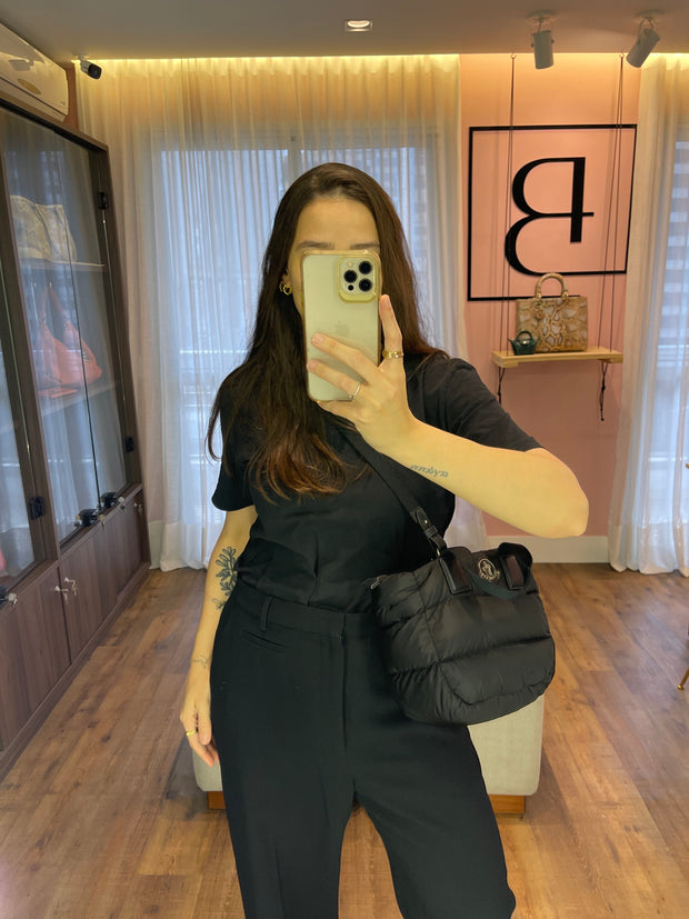 Moncler Caradoc Mini Matelassê Preta