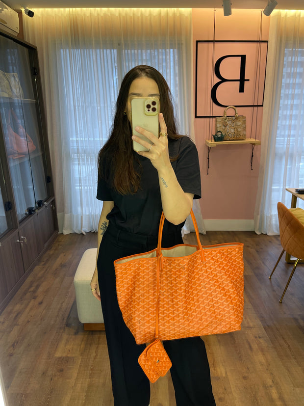 Goyard St Louis Goyardine GM Laranja