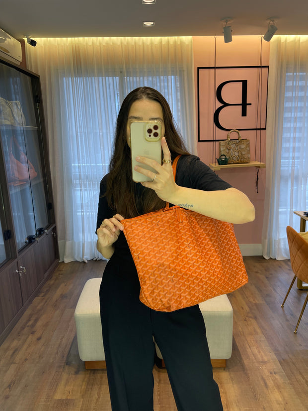Goyard St Louis Goyardine GM Laranja
