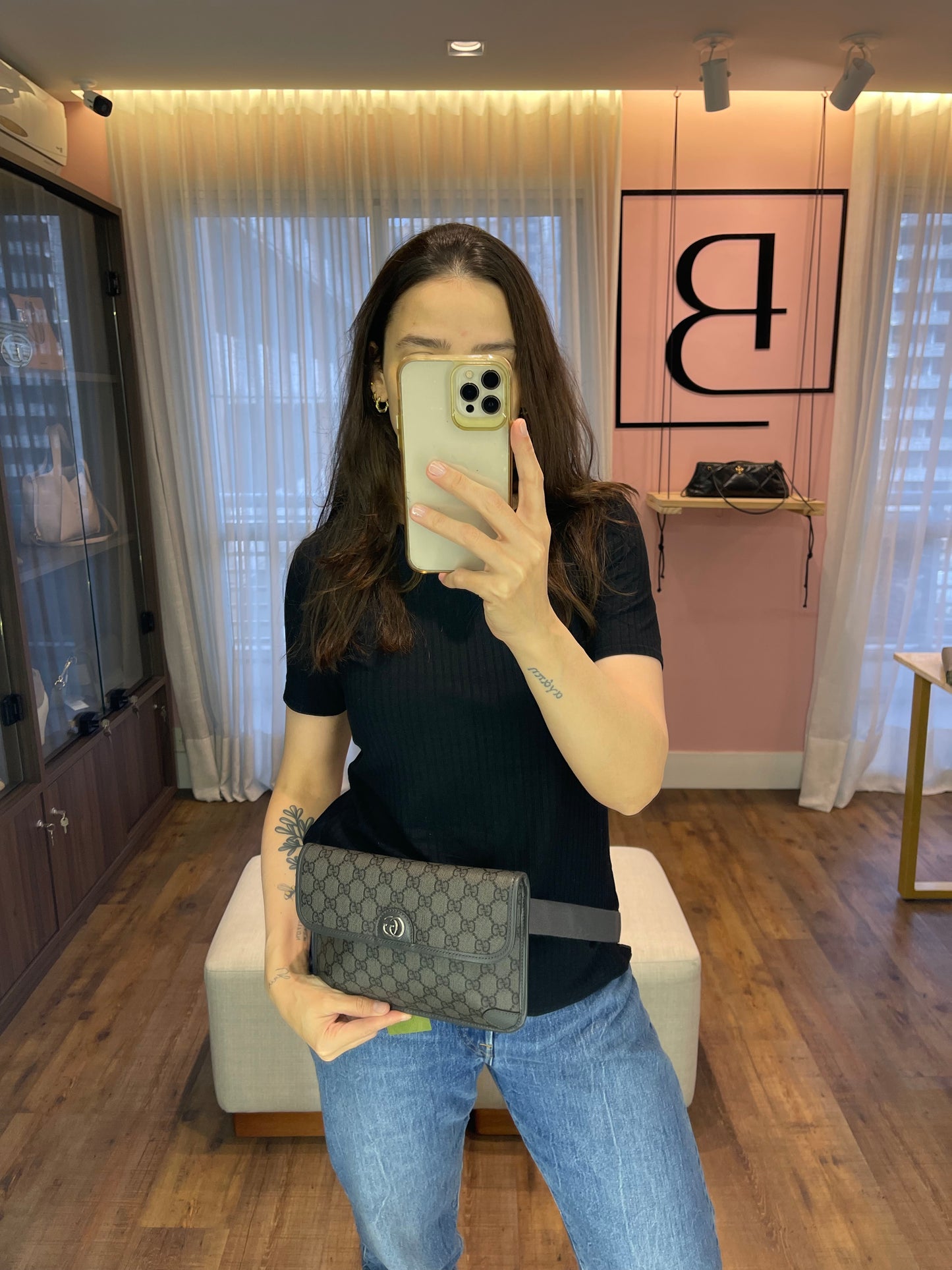 Pochette Gucci Ophidia GG Supreme