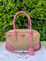 Prada Re-edition Bauletto Bag Bicolor