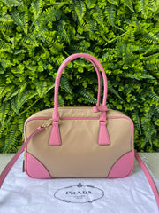 Prada Re-edition Bauletto Bag Bicolor