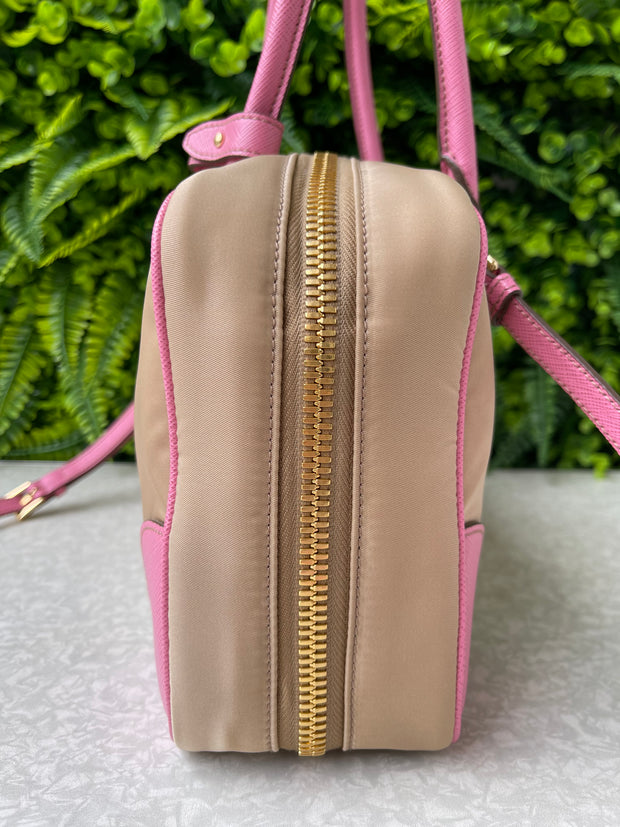 Prada Re-edition Bauletto Bag Bicolor