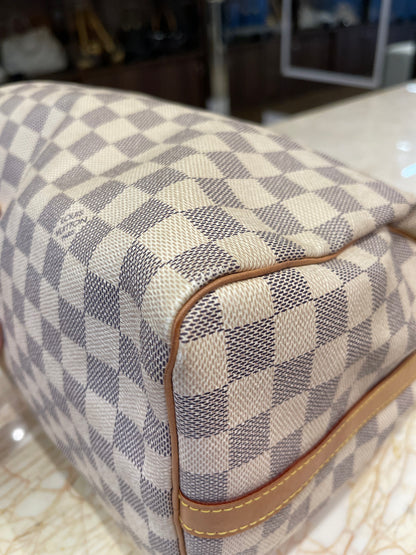 Louis Vuitton Speedy Bandouliere Damier Azur