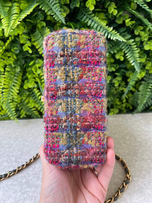 Chanel Mini Flap Tweed Multicolor