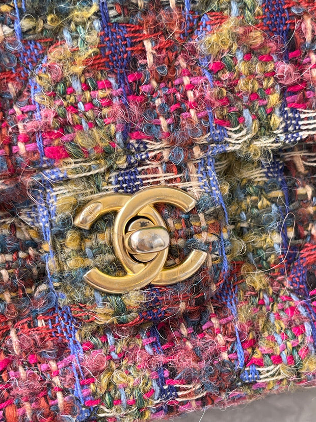 Chanel Mini Flap Tweed Multicolor