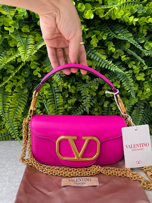 Valentino Garavani Locò VLogo Pink