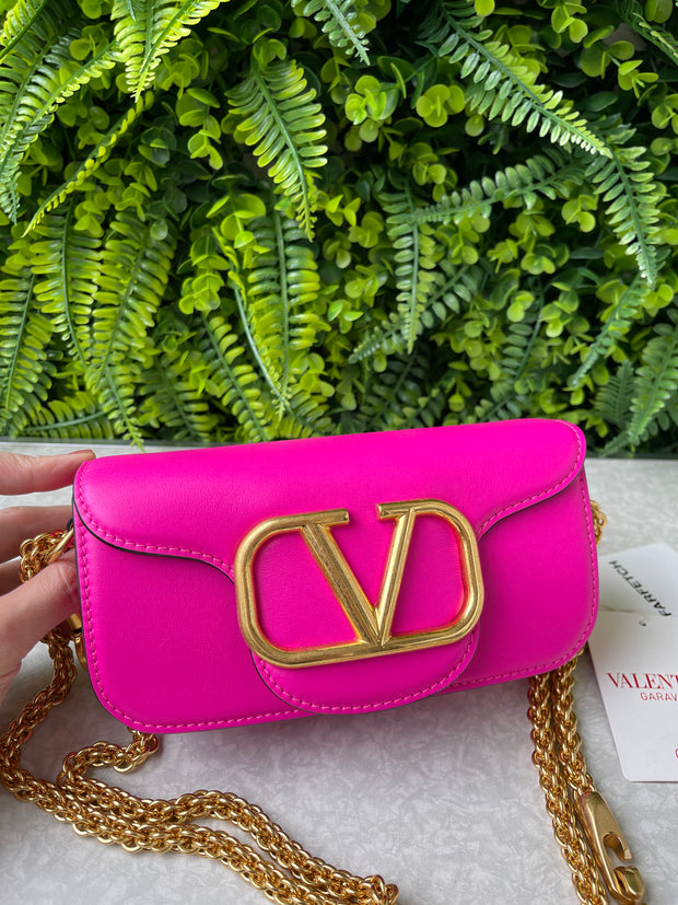 Valentino Garavani Locò VLogo Pink