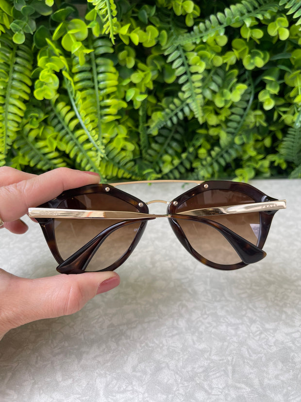 Óculos Prada SPR12Q Acetato Preto