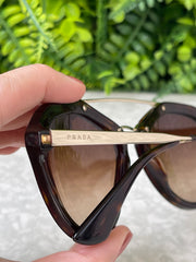 Óculos Prada SPR12Q Acetato Preto