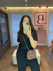 Chanel Mini Flap Tweed Multicolor