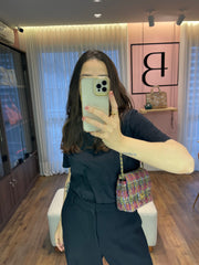 Chanel Mini Flap Tweed Multicolor