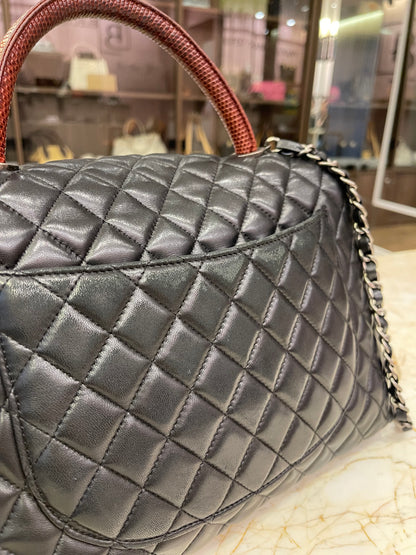 Chanel Coco Handle Lizard Média