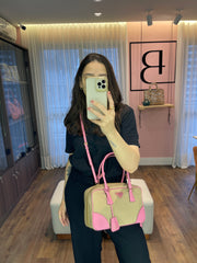 Prada Re-edition Bauletto Bag Bicolor