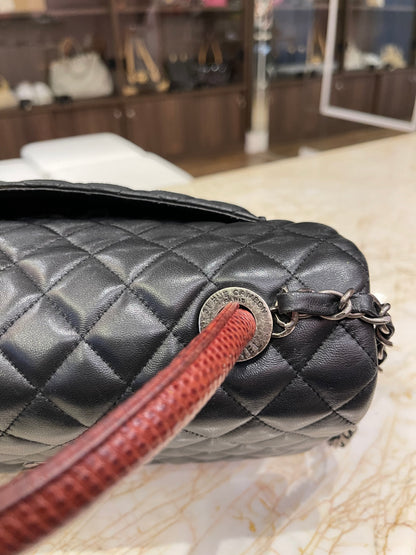 Chanel Coco Handle Lizard Média