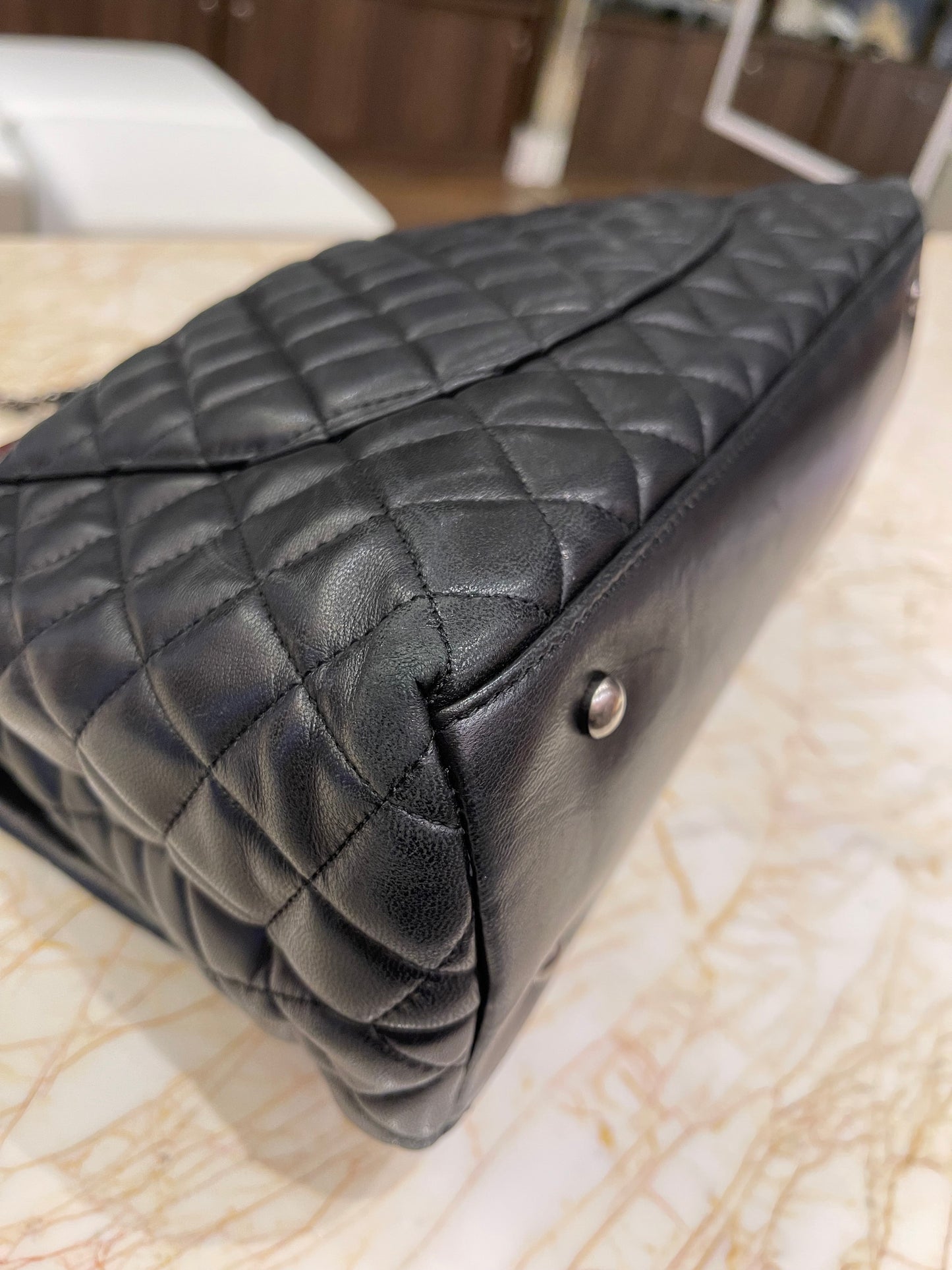 Chanel Coco Handle Lizard Média
