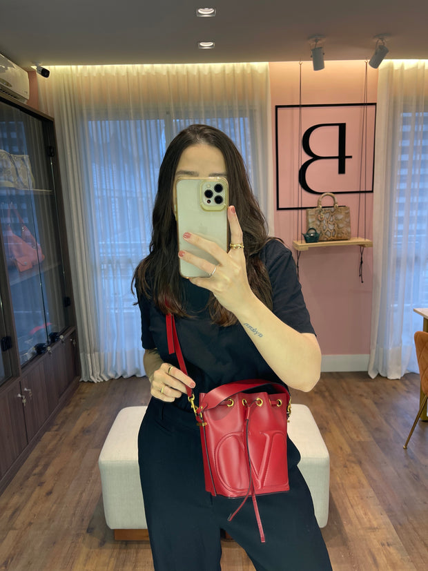 Valentino Garavani VLogo Walk Bucket Bag